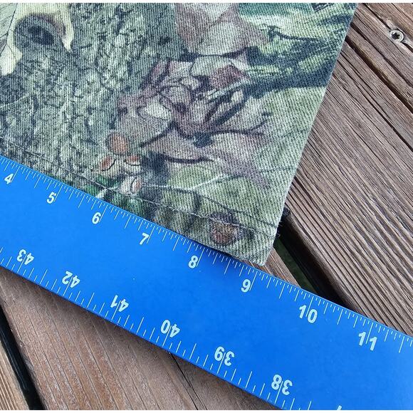 Mossy Oak Break Up Infinity Camo Pants Jeans Double Knee Men’s 32/30 - Picture 8 of 9